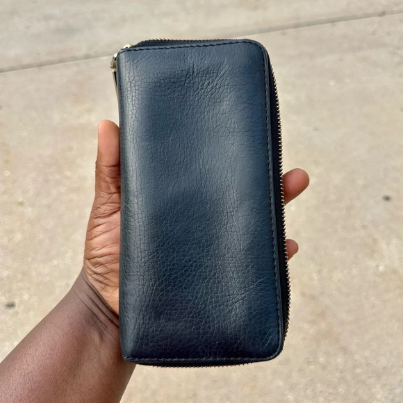 Marc Jacobs 'Recruit Vertical' Leather Wallet Black - Picture 8 of 14